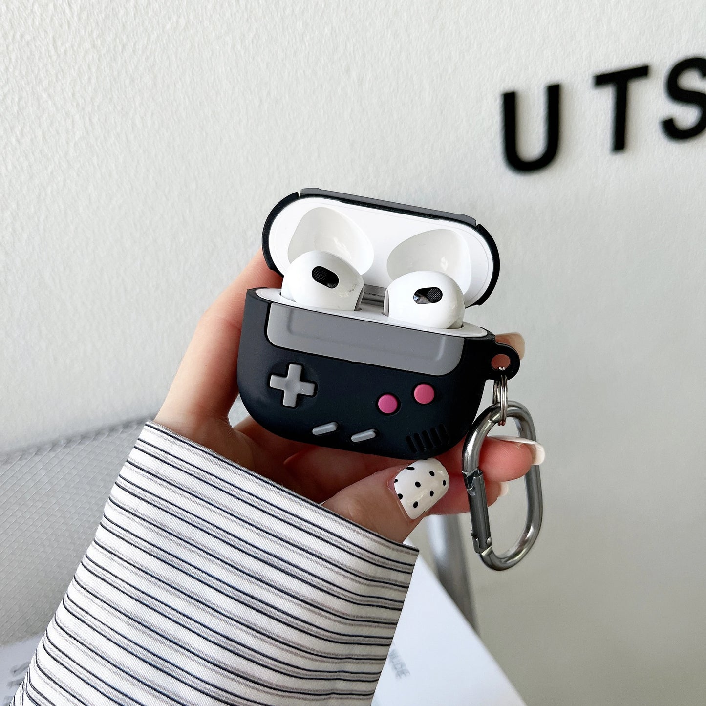 Retro Game Console Silicone Case for AirPods