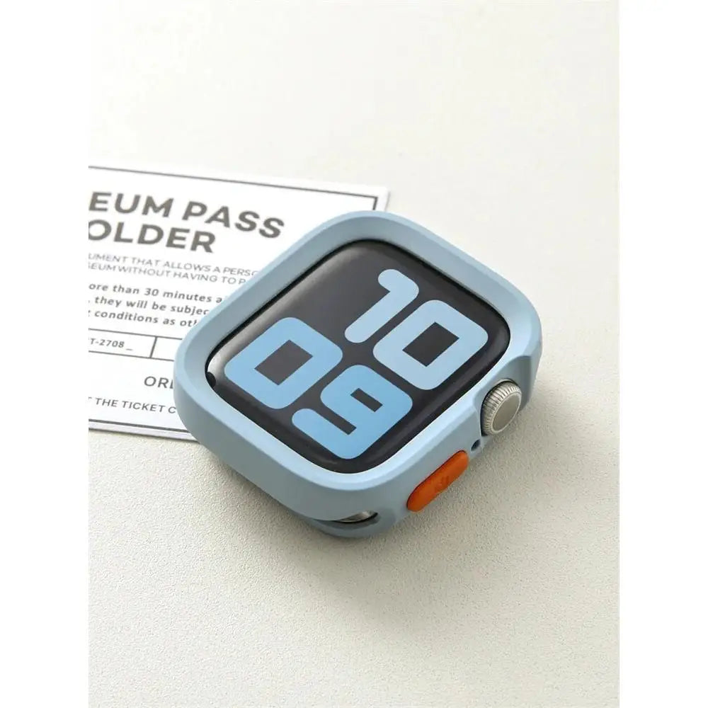 Soft Bumper Case – Matte Silicone Shock Guard for Apple Watch
