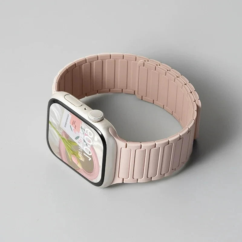Magnetic Silicone Strap – Soft Band for Apple Watch Ultra & Series