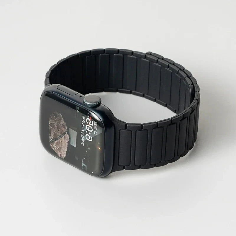 Magnetic Silicone Strap – Soft Band for Apple Watch Ultra & Series