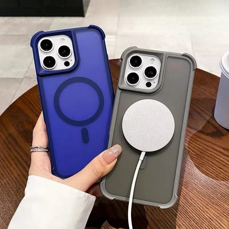 Matte Magnetic Armor Case with MagSafe