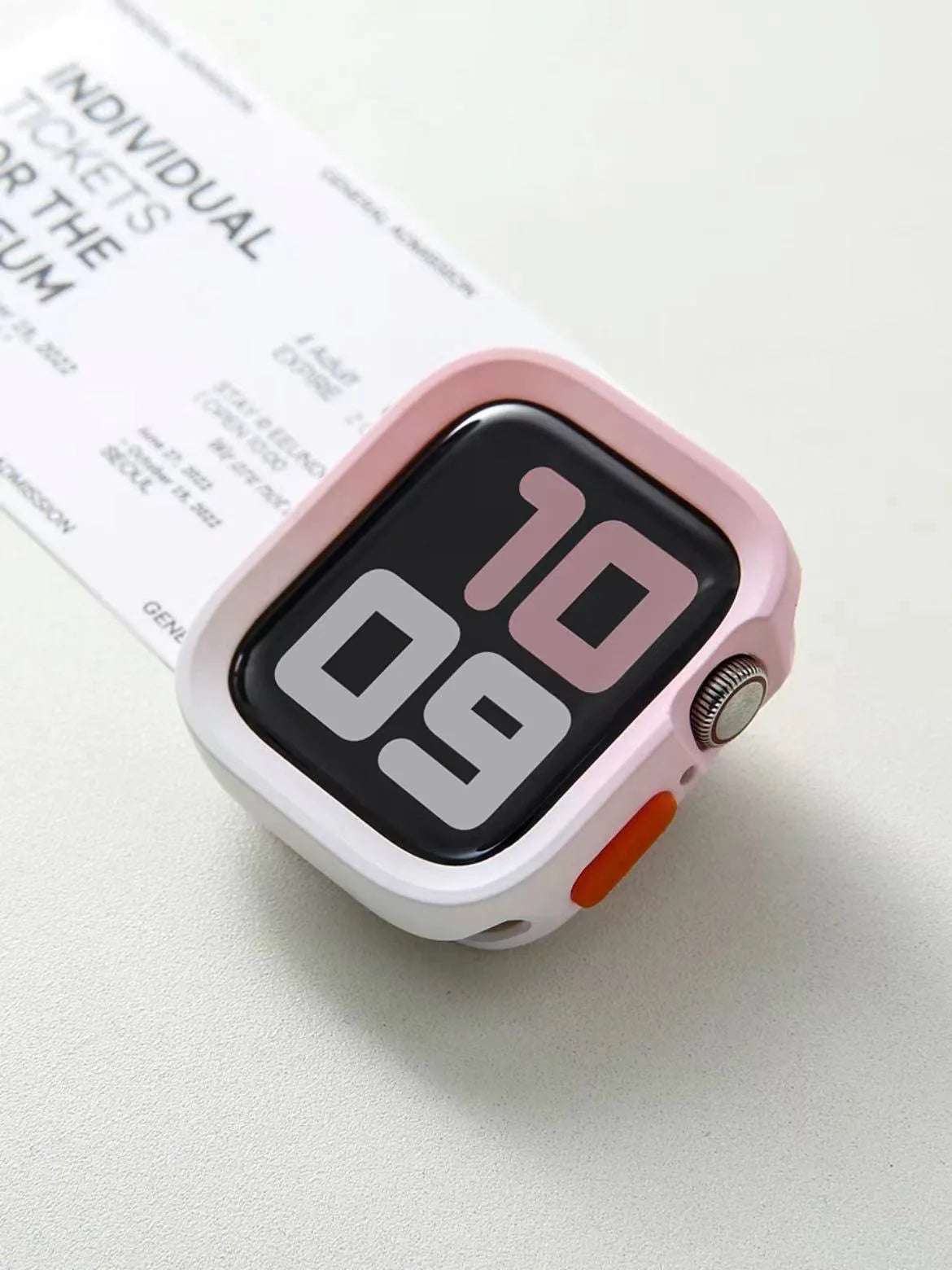 Soft Bumper Case – Matte Silicone Shock Guard for Apple Watch