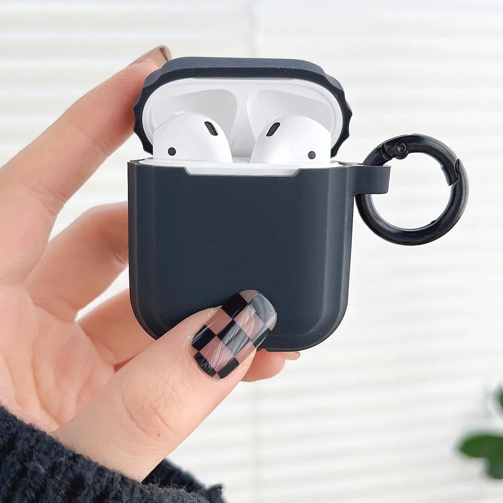 Soft Liquid Silicone Case for AirPods – Minimalist Shockproof Protection