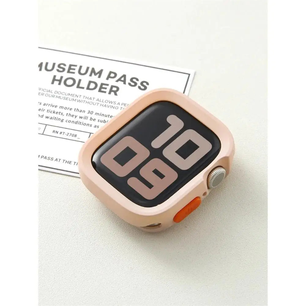 Soft Bumper Case – Matte Silicone Shock Guard for Apple Watch