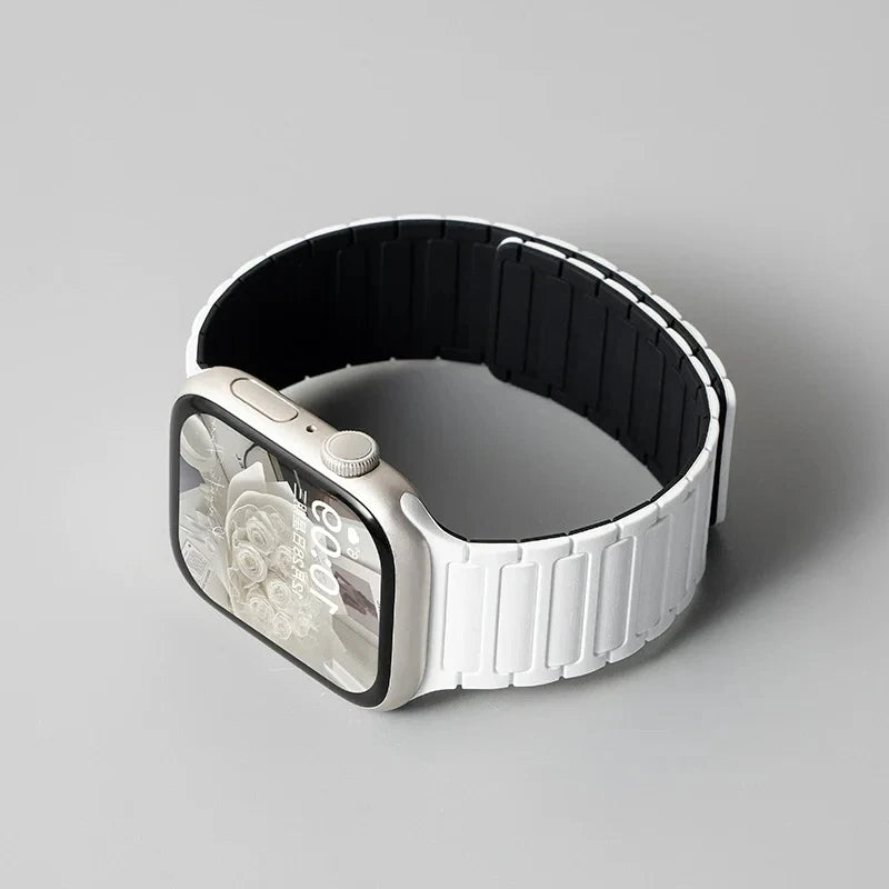 Magnetic Silicone Strap – Soft Band for Apple Watch Ultra & Series
