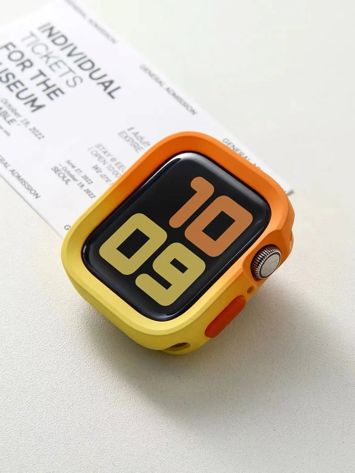 Soft Bumper Case – Matte Silicone Shock Guard for Apple Watch