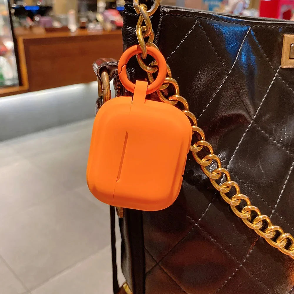 Soft Liquid Silicone Case for AirPods – Minimalist Shockproof Protection