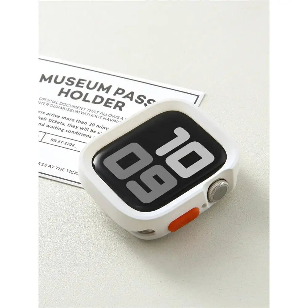 Soft Bumper Case – Matte Silicone Shock Guard for Apple Watch