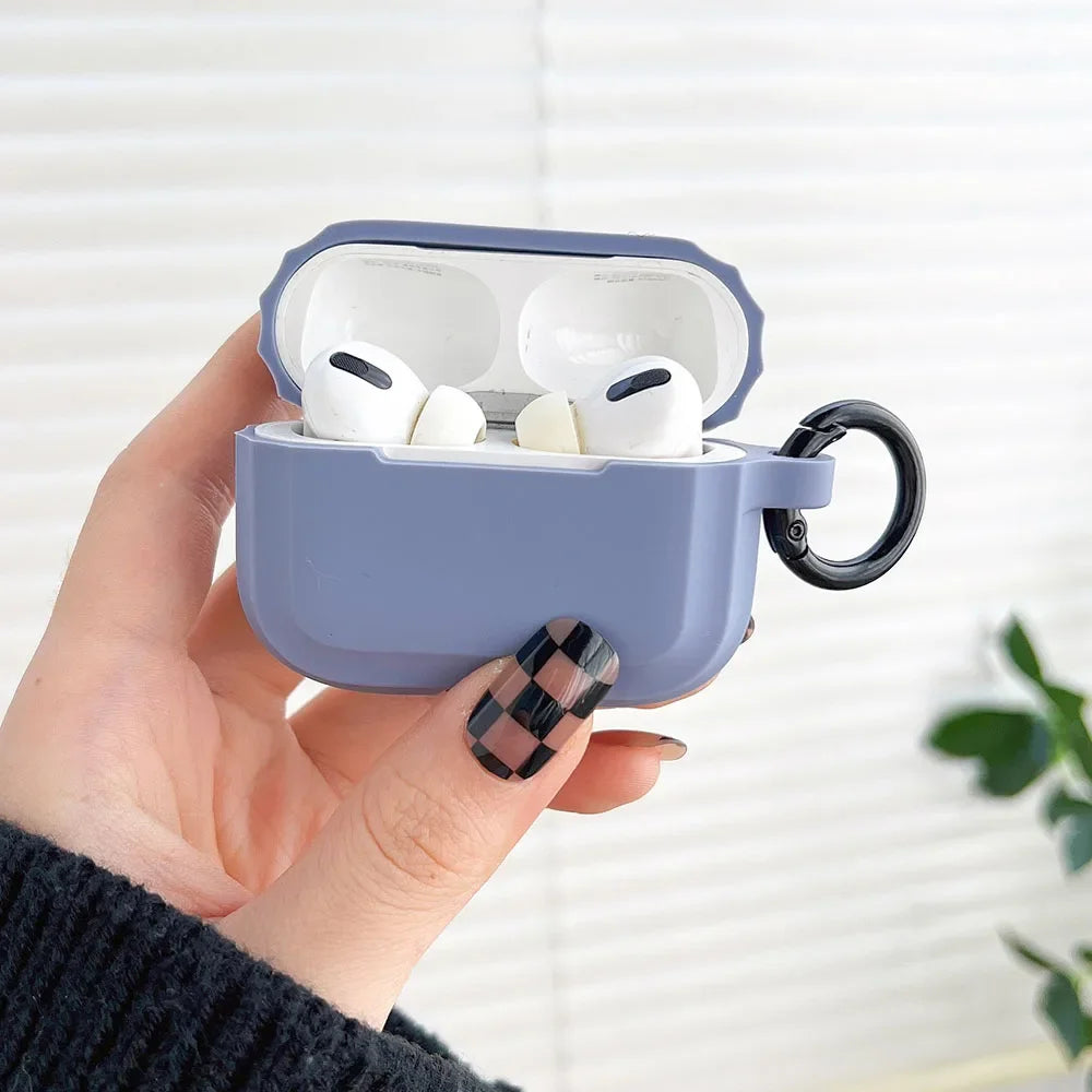 Soft Liquid Silicone Case for AirPods – Minimalist Shockproof Protection