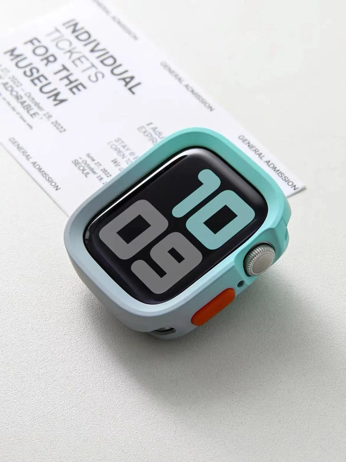 Soft Bumper Case – Matte Silicone Shock Guard for Apple Watch