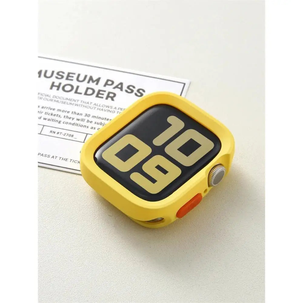 Soft Bumper Case – Matte Silicone Shock Guard for Apple Watch