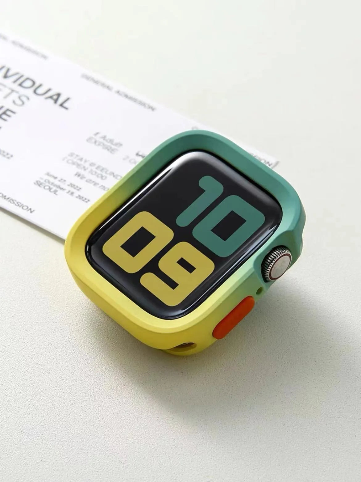 Soft Bumper Case – Matte Silicone Shock Guard for Apple Watch