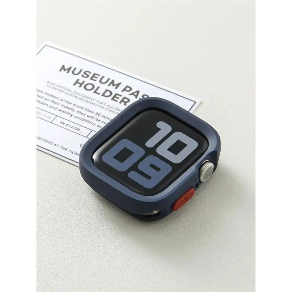 Soft Bumper Case – Matte Silicone Shock Guard for Apple Watch