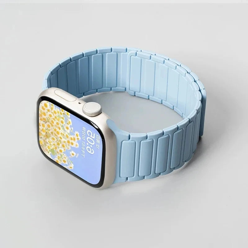 Magnetic Silicone Strap – Soft Band for Apple Watch Ultra & Series