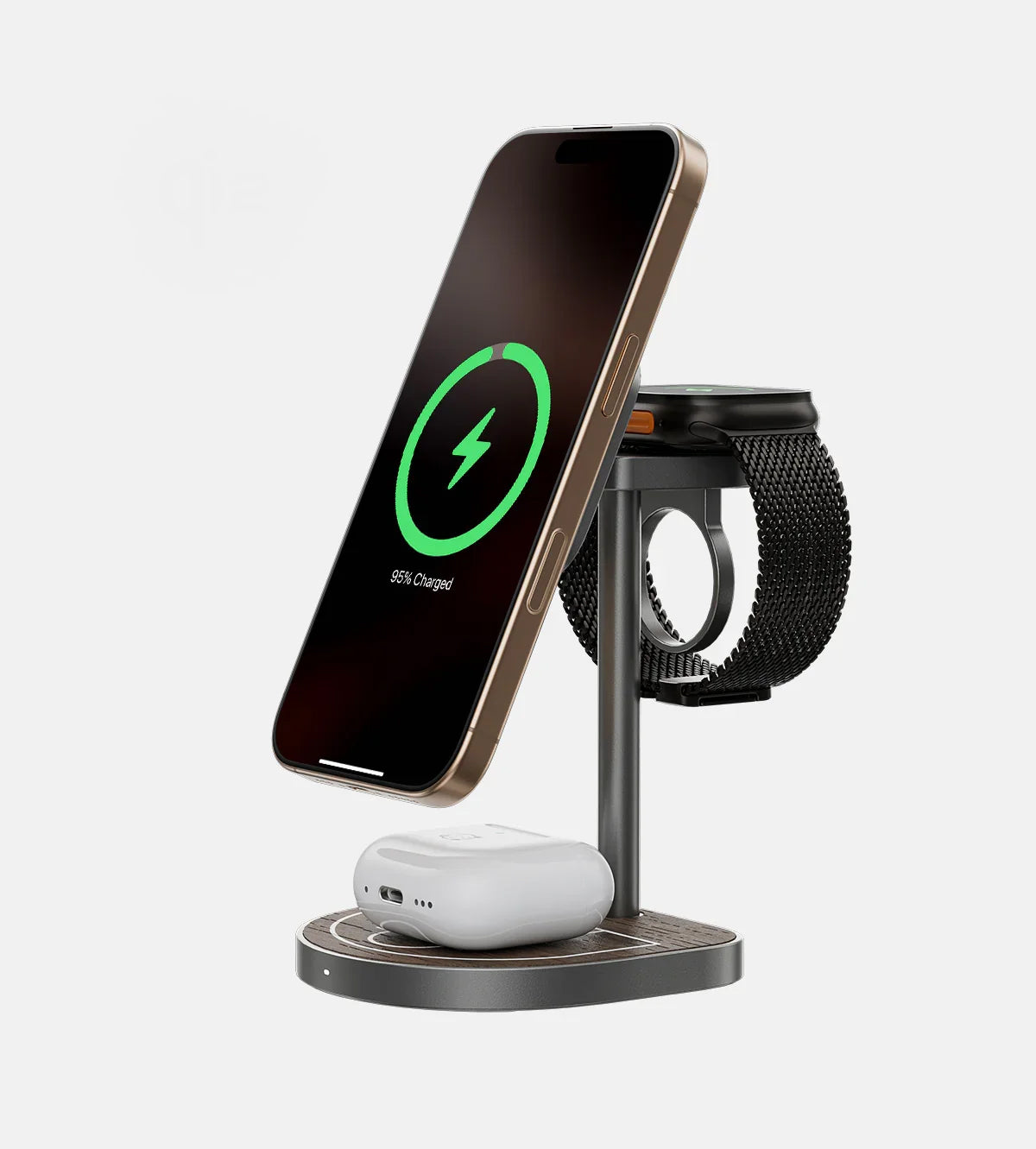 3-in-1 Magnetic Basketball Wireless Charger
